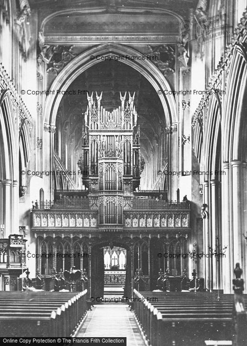 Photo of Manchester, The Cathedral, Nave East c.1876