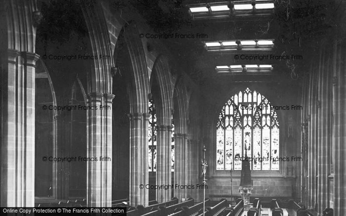 Photo of Manchester, The Cathedral, North Aisle Nave 1889