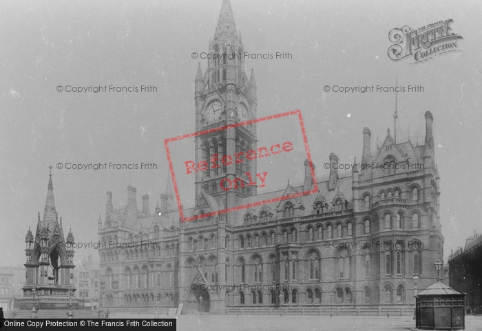 Photo of Manchester, The Town Hall 1889
