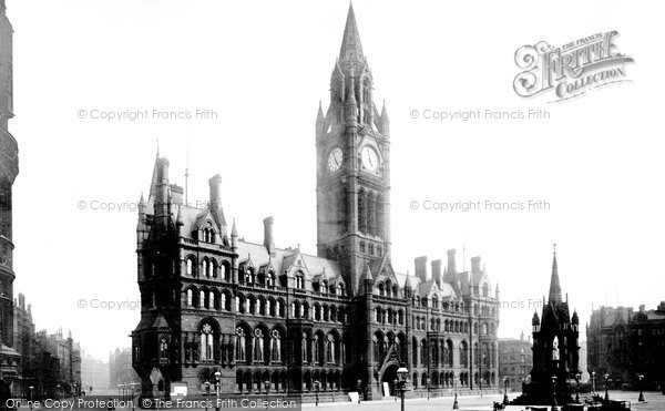 Photo of Manchester, Town Hall 1889
