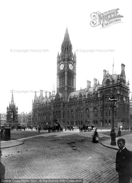 Photo of Manchester, Town Hall 1892