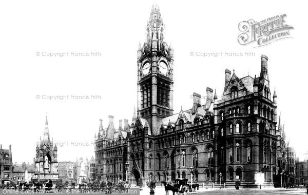 Photo of Manchester, Town Hall 1895