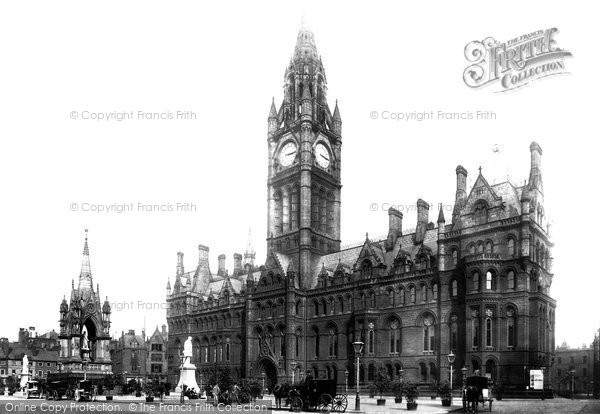 Photo of Manchester, Town Hall 1895