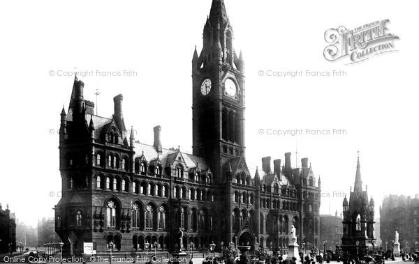 Photo of Manchester, Town Hall 1895
