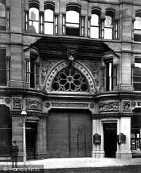 Victoria Building And Gateway c.1890, Manchester