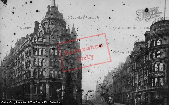 Photo of Manchester, Victoria Hotel c.1885