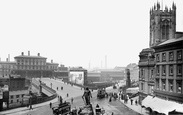 View From Victoria Hotel  1889, Manchester