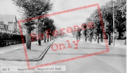Mangotsfield Road c.1955, Mangotsfield