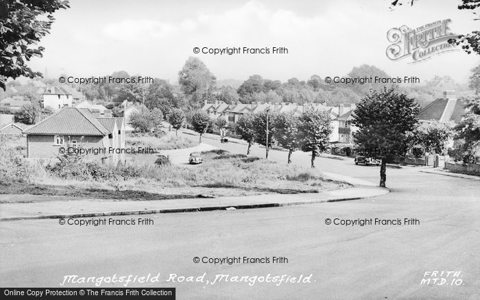 Photo of Mangotsfield, Mangotsfield Road c.1955