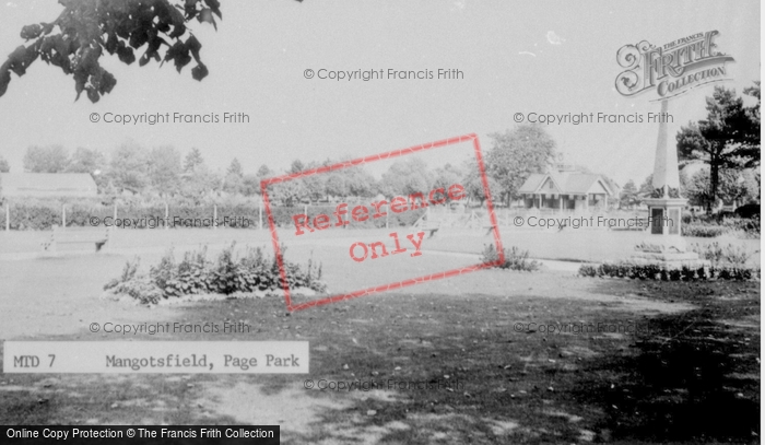 Photo of Mangotsfield, Page Park c.1950