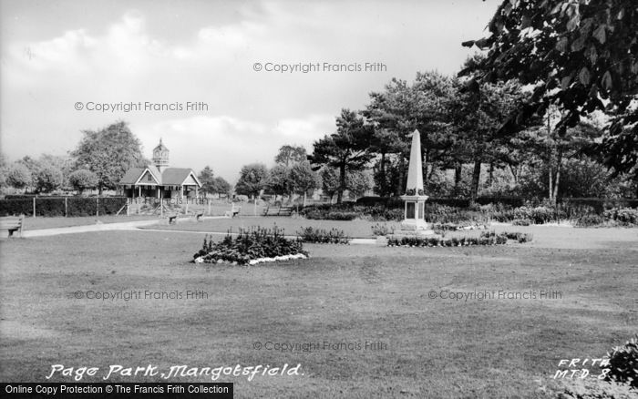 Photo of Mangotsfield, Page Park c.1950