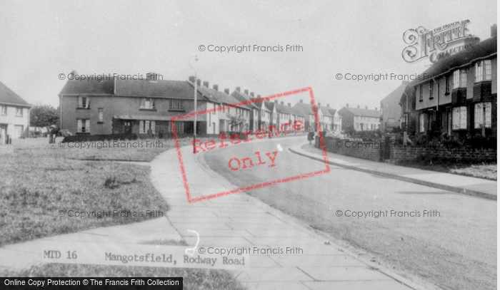 Photo of Mangotsfield, Rodway Road c.1955
