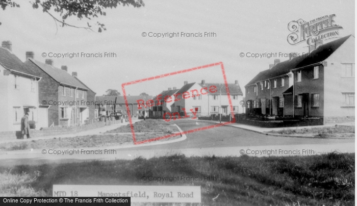 Photo of Mangotsfield, Royal Road c.1955