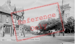 The Church And Crown Hotel c.1950, Mangotsfield