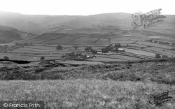Village From The Moor c.1955, Mankinholes