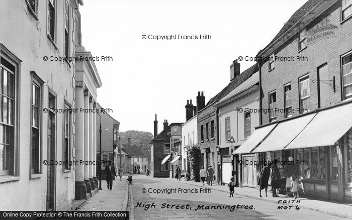 Photo of Manningtree, High Street c.1955