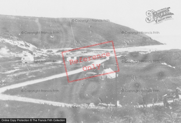 Photo of Manorbier, Camping Ground And Beach c.1950