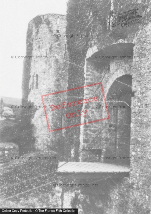 Photo of Manorbier, Castle Drawbridge c.1955