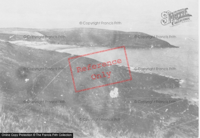Photo of Manorbier, The Bay c.1950