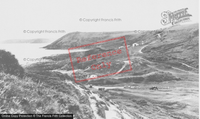 Photo of Manorbier, The Bay c.1955