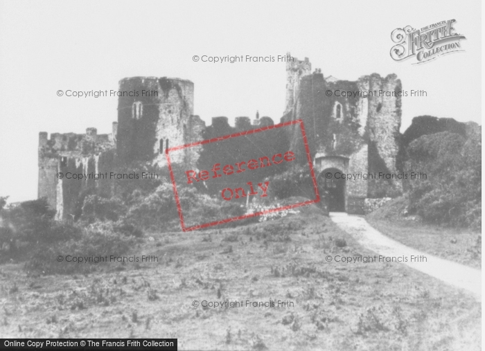 Photo of Manorbier, The Castle c.1955