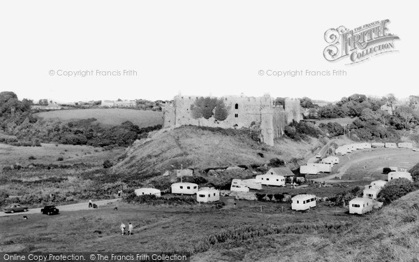 Photo of Manorbier, The Castle c.1960