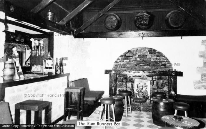 Photo of Manorbier, The Pirates Lantern Hotel, Rum Runners Bar c.1960