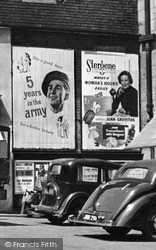 Advertisements In Toothill Lane 1949, Mansfield