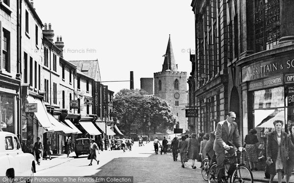 Photo of Mansfield, Church Street 1949