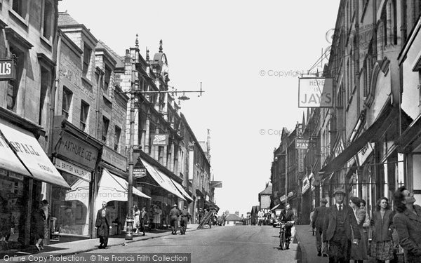 Photo of Mansfield, Leeming Street 1949
