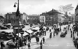 Market Place c.1955, Mansfield