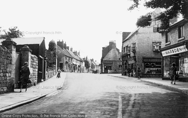 Photo of Mansfield Woodhouse, High Street c1955