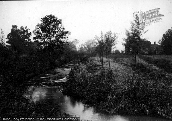 Photo of Manton, The Mill Stream And House c.1955