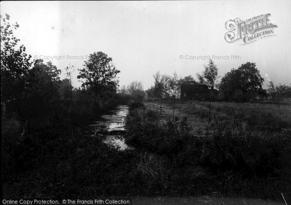 Photo of Manton, The Mill Stream And House c.1955