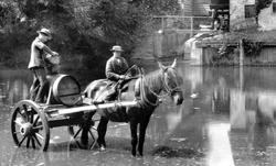 Horse And Cart At The Mill 1890, Mapledurham