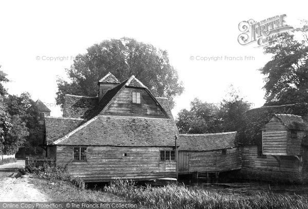 Photo of Mapledurham, The Mill And Church 1890