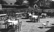 Okeover Hotel Tea Garden c.1955, Mapleton