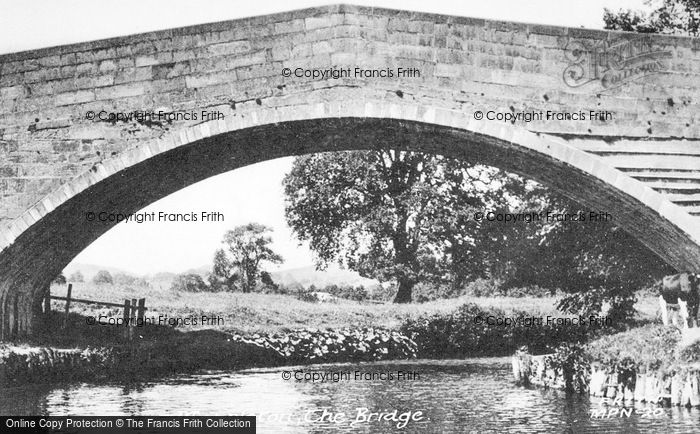 Photo of Mapleton, The Bridge c.1955