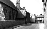 Marazion, Fore Street and Parish Church c1960