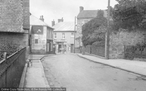 Photo of Marazion, Fore Street, Worden's Stores 1931