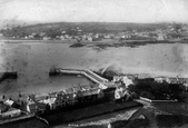 From St Michael's Mount 1908, Marazion