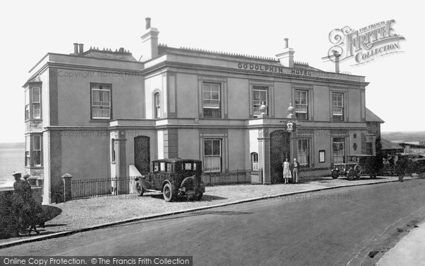 Photo of Marazion, Godolphin Hotel 1928