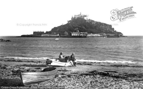 Photo of Marazion, St Michael's Mount c.1935