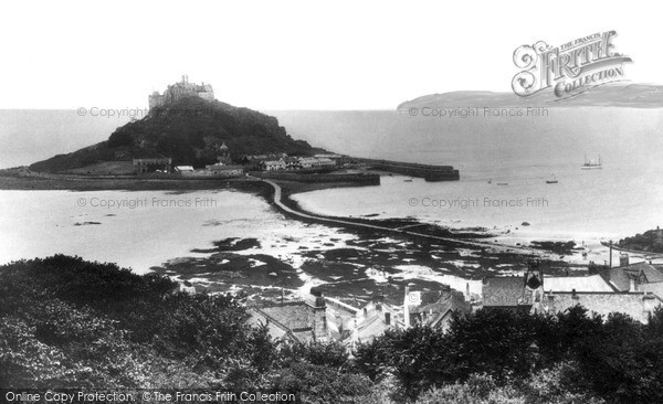 Photo of Marazion, St Michael's Mount c.1960