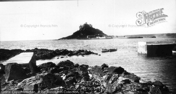 Photo of Marazion, St Michael's Mount c.1960