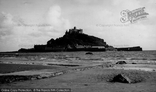 Photo of Marazion, St Michael's Mount c.1960