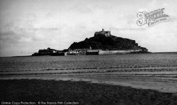 Photo of Marazion, St Michael's Mount c.1960