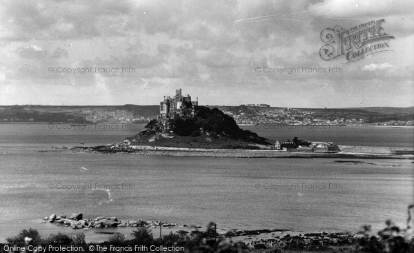 Photo of Marazion, St Michael's Mount c.1960