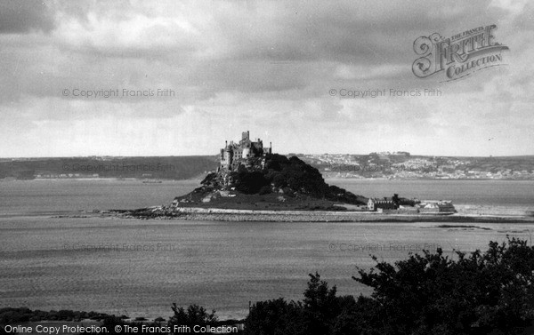 Photo of Marazion, St Michael's Mount c.1960