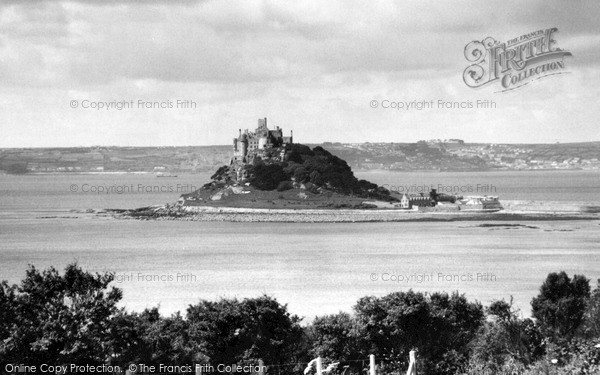 Photo of Marazion, St Michael's Mount c.1960